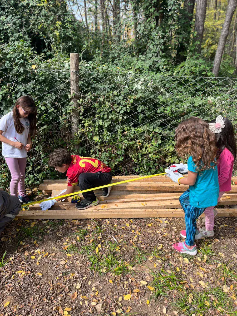 Medir y construir al aire libre