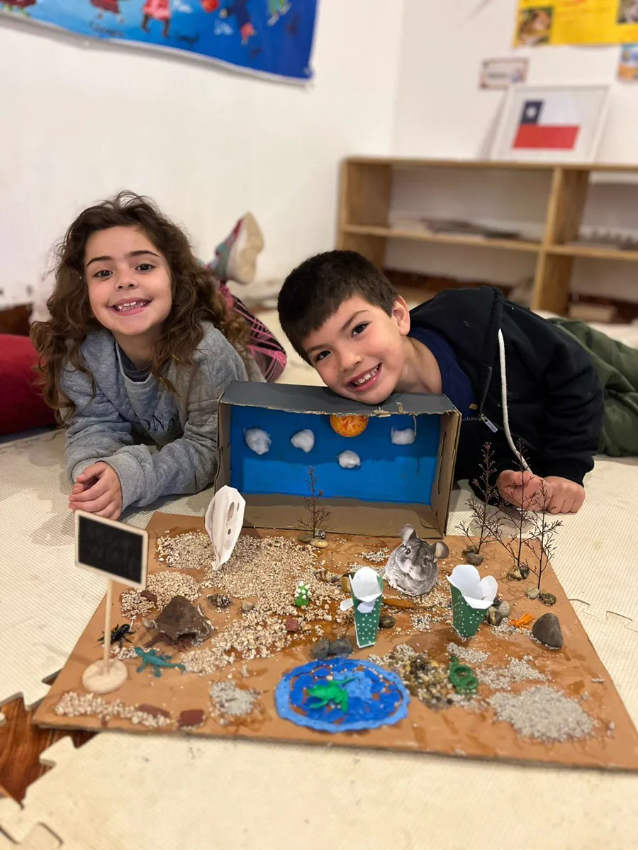 Maquetas hechas por los estudiantes