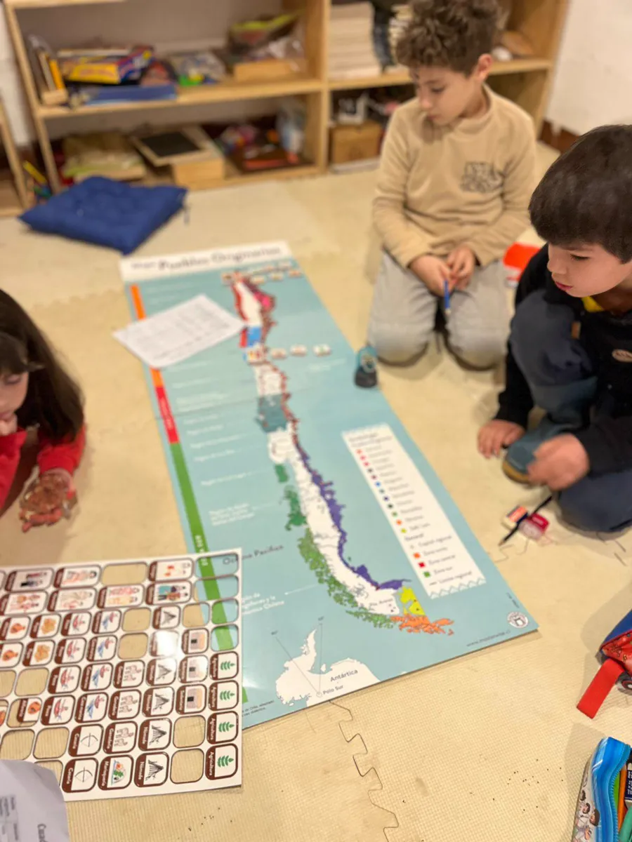 Trabajo con el mapa de Chile